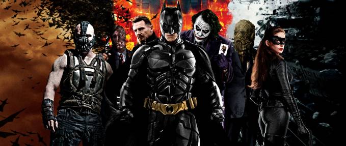 DARK KNIGHT TRILOGY (2005, 2008, 2012) 